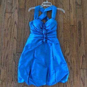 Betsy & Adam Blue Party Dress